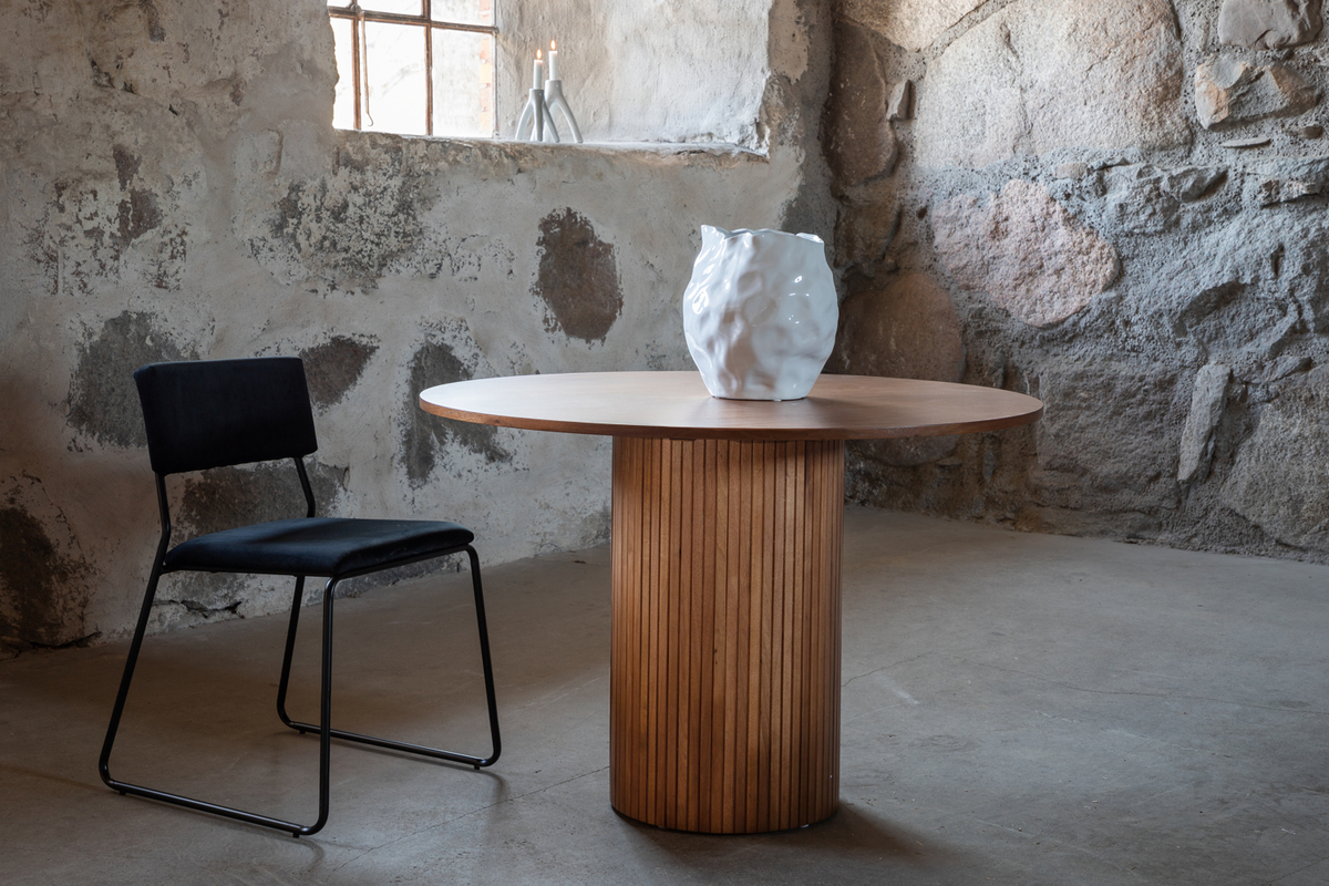 Eettafel 'Barkaby' Rond 110cm - Bruin
