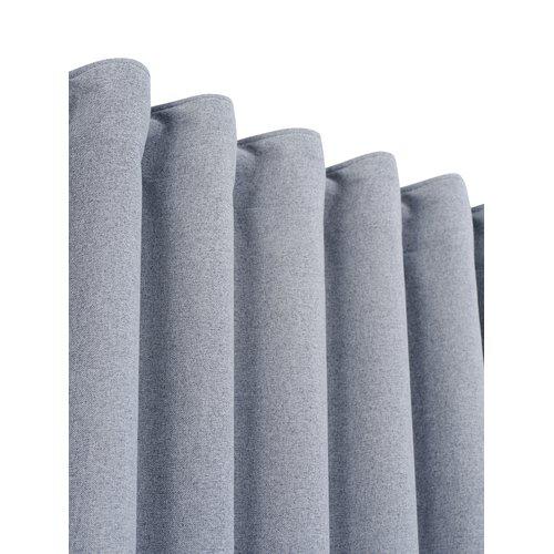 Gordijn 'Jane' 2-pack 140x270 - Grijs
