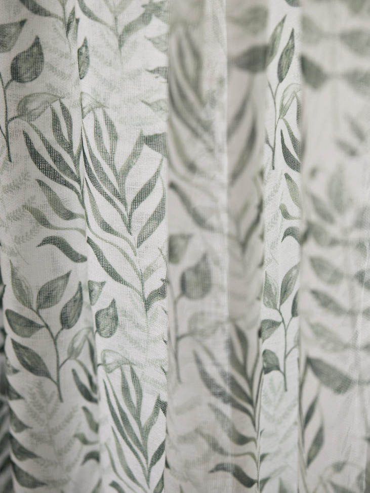 2-pack Gordijn 'Filippa' 140x280cm - Groen