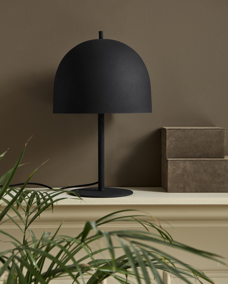 Tafellamp 'Glow' - Mat zwart