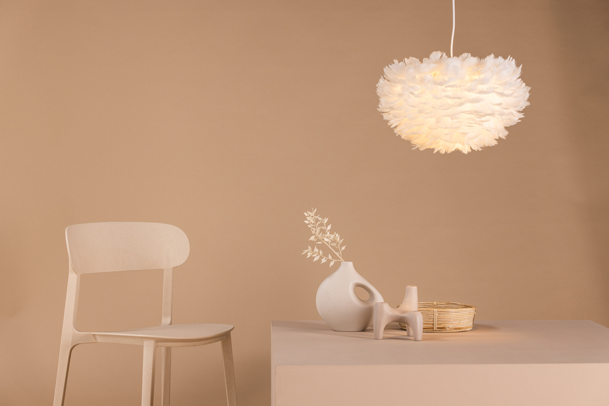 Plafondlamp 45x45 'Lovisa' - Wit