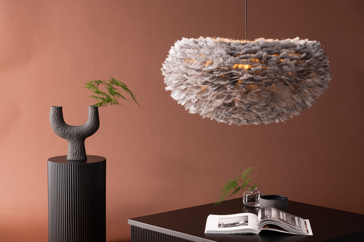 Plafondlamp 75x75 'Lovisa' - Grijs