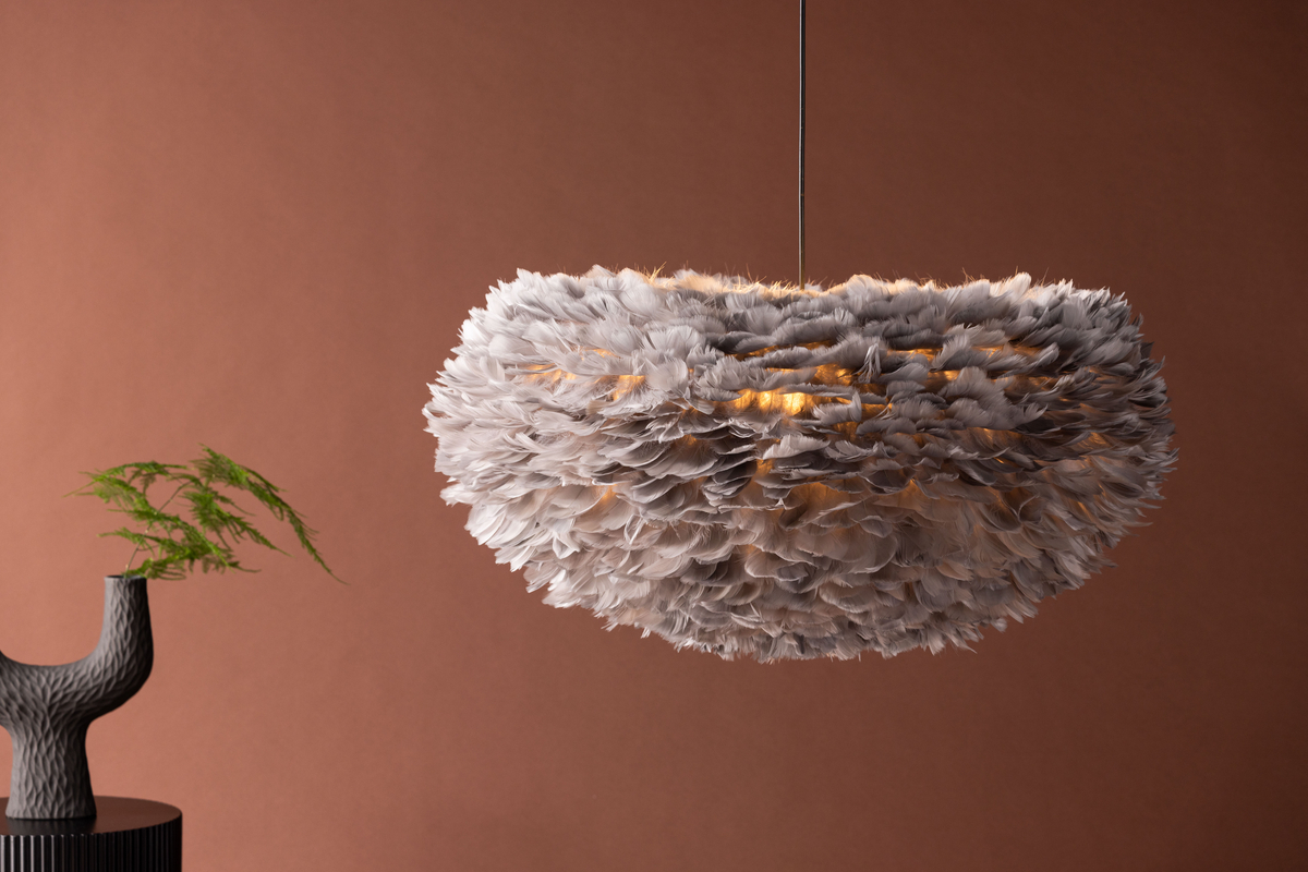 Plafondlamp 75x75 'Lovisa' - Grijs