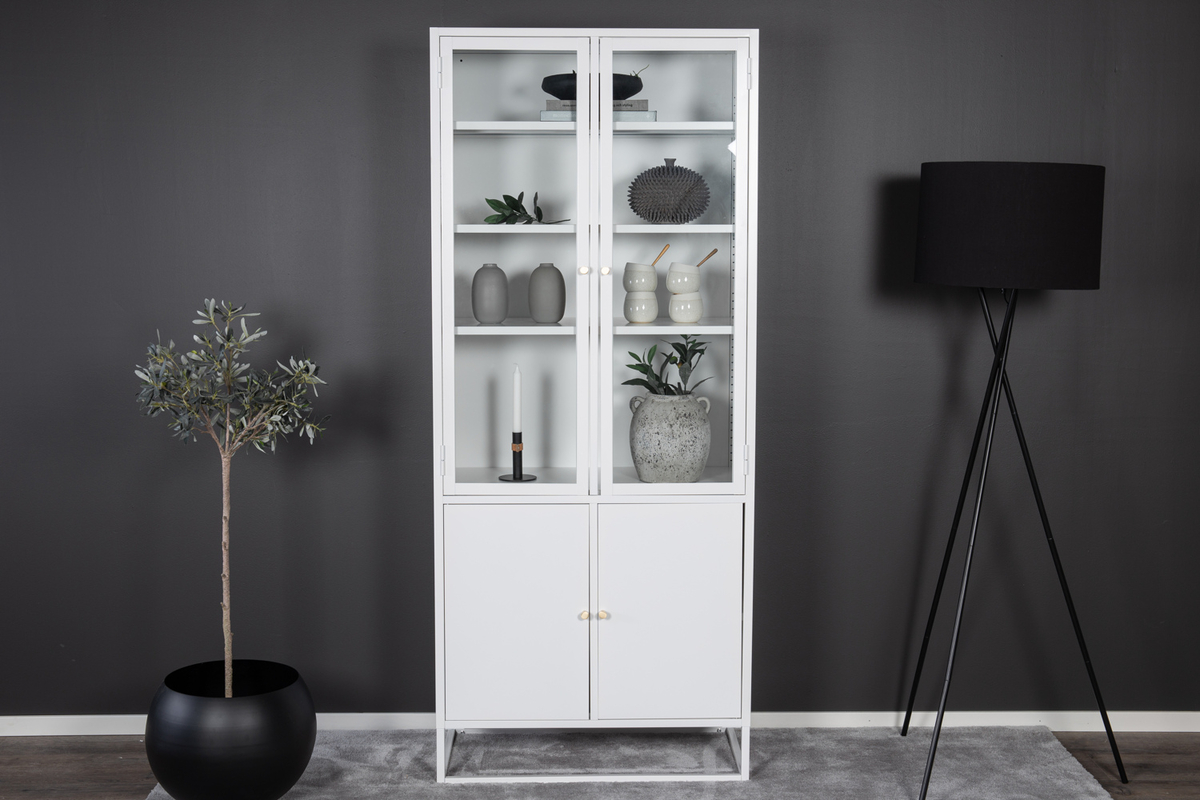 Kast 'Bergslagen' 80x190 - Wit