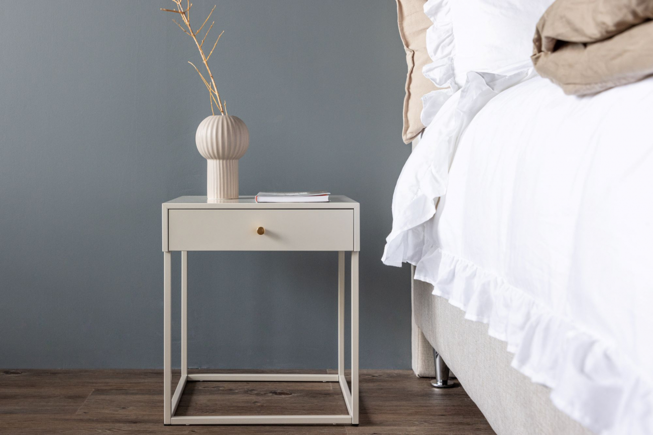 Nachtkastje 'Puglia' - Beige