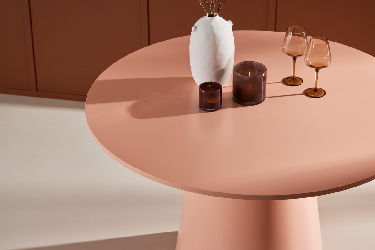 Eettafel 'Lanzo' 120x75cm - Perzik