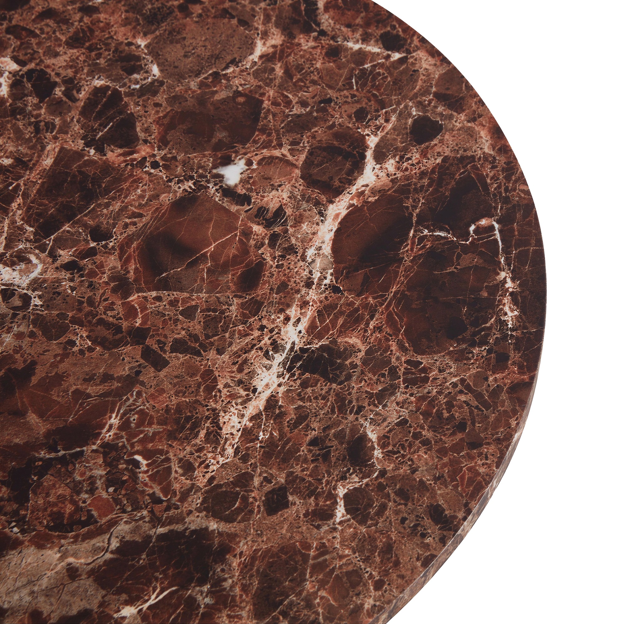 Salontafel 'Marble' S - Bruin