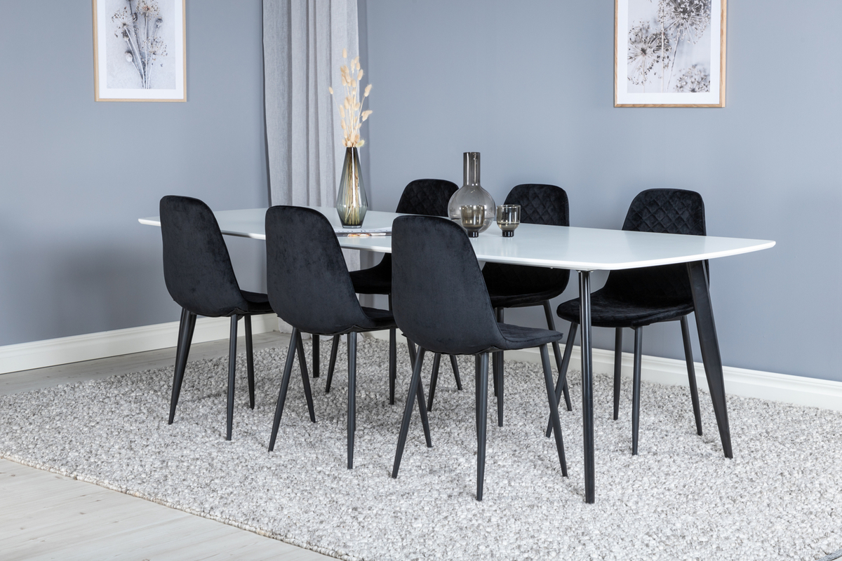 Stoel 'Eidsberg' - Zwart diamant