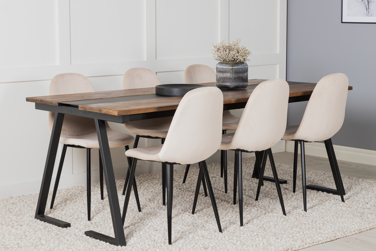 Stoel 'Eidsberg' - Beige