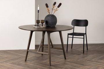 Eettafel 'Kivik' Rond 100cm - Bruin