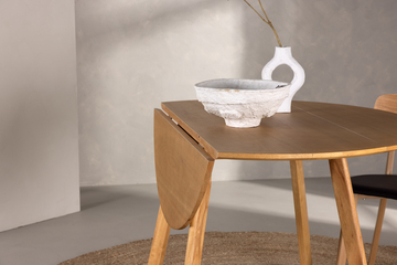 Eettafel 'Fors' Rond 120cm - Natuurlijk
