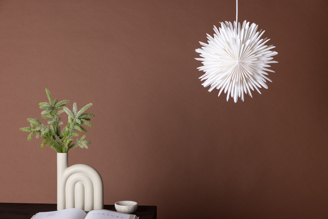 Kerstster 'Grent' - Wit