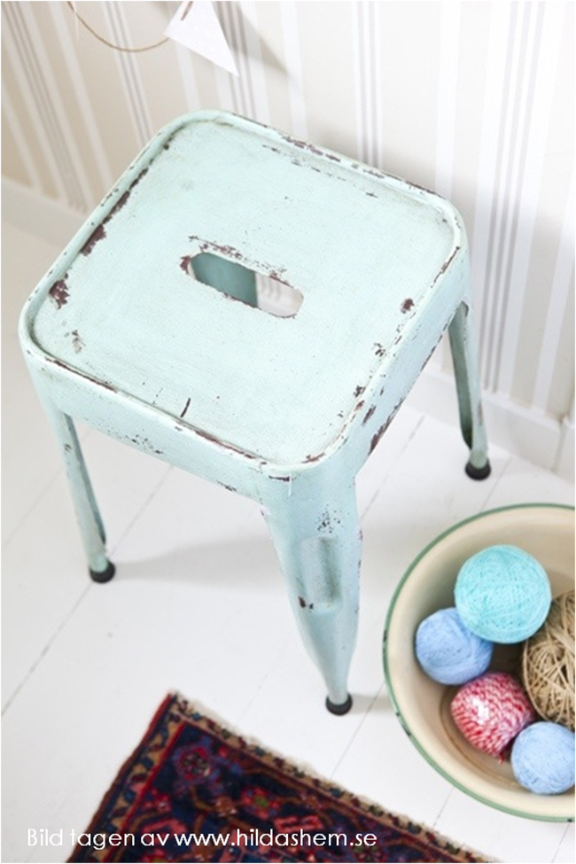 Kruk 'Marseille' 45cm - Turquoise