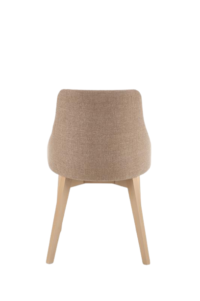 Stoel 'Liljedal' - Natuurlijk/Beige