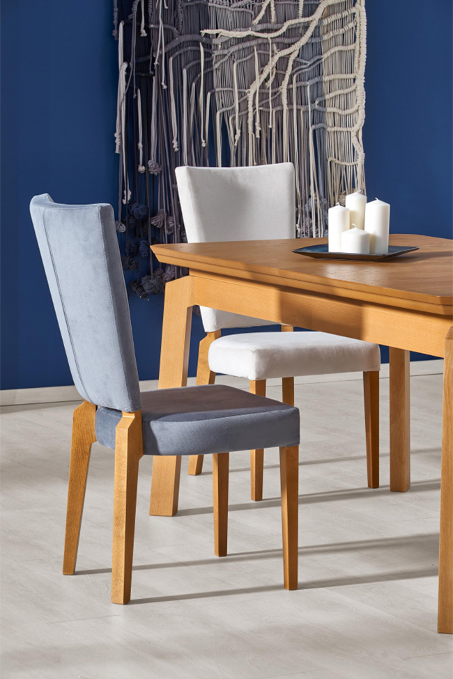 Eettafel 'Honey Oak' 160-250x90cm - Eik