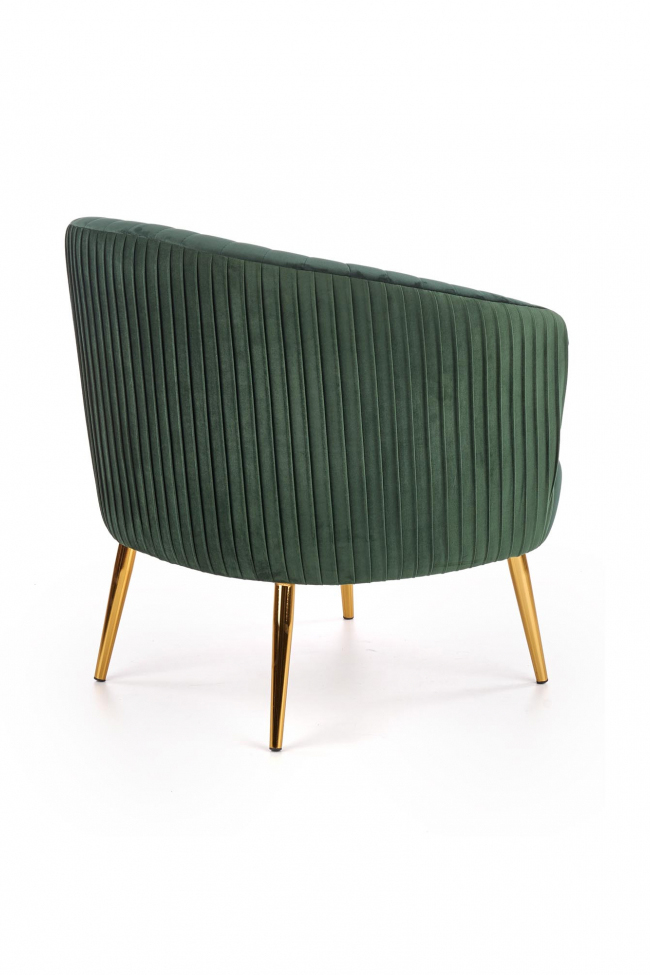 Fauteuil 'Green Velvet' - Groen