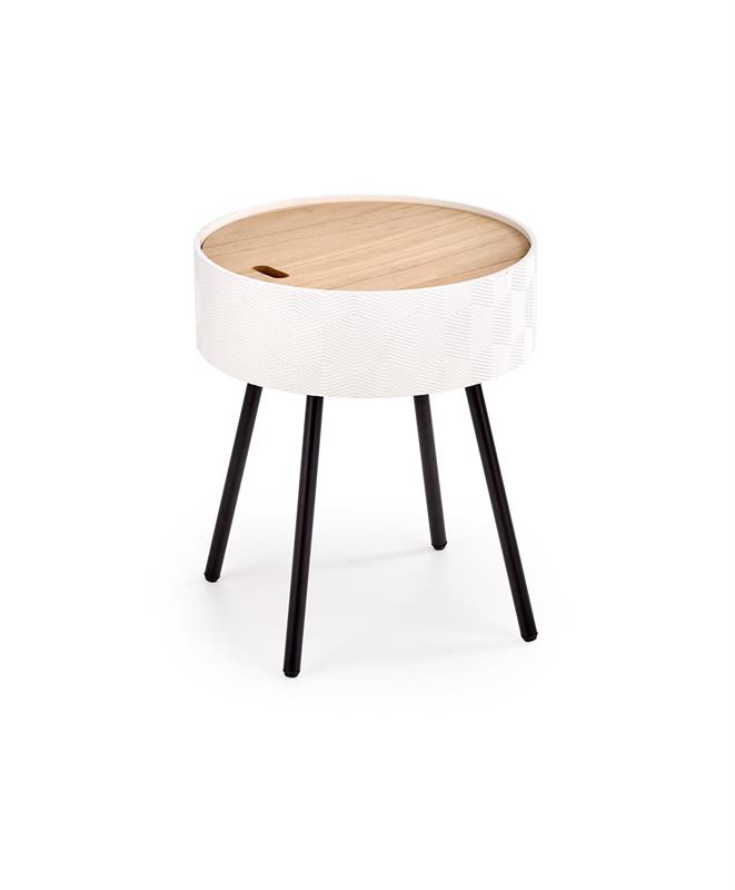 Bijzettafel 'Aura' - Wit