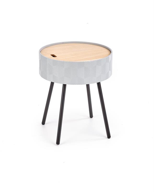 Bijzettafel 'Aura' - Grijs