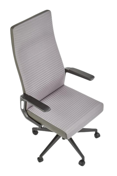 Bureau stoel 'Logrono' - Grijs