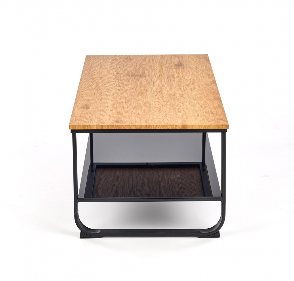 Salontafel 'Artiga' - Eik/Zwart