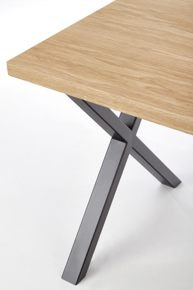 Eettafel 'Apex' 160x90cm - Eik