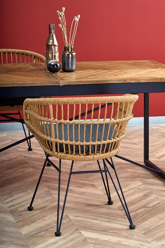 Eettafel 'Alvaro' 180-240x90cm - Uittrekbaar