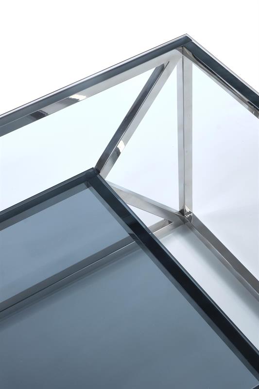 Salontafel 'Aurora' - Zilver