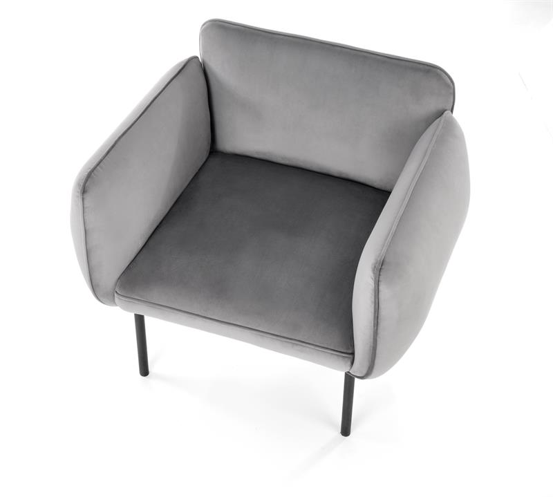 Fauteuil 'Cabra' - Grijs / Zwart