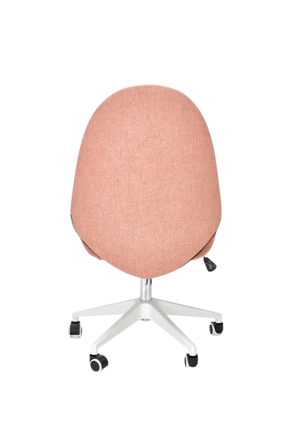 Bureau stoel 'Orotavo' - Roze/Wit