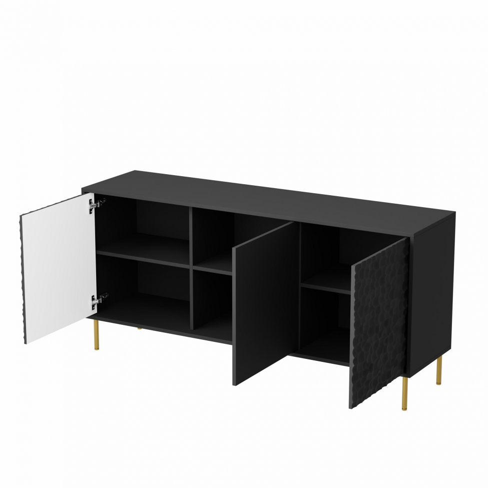 Dressoir 'Bullet' - Zwart