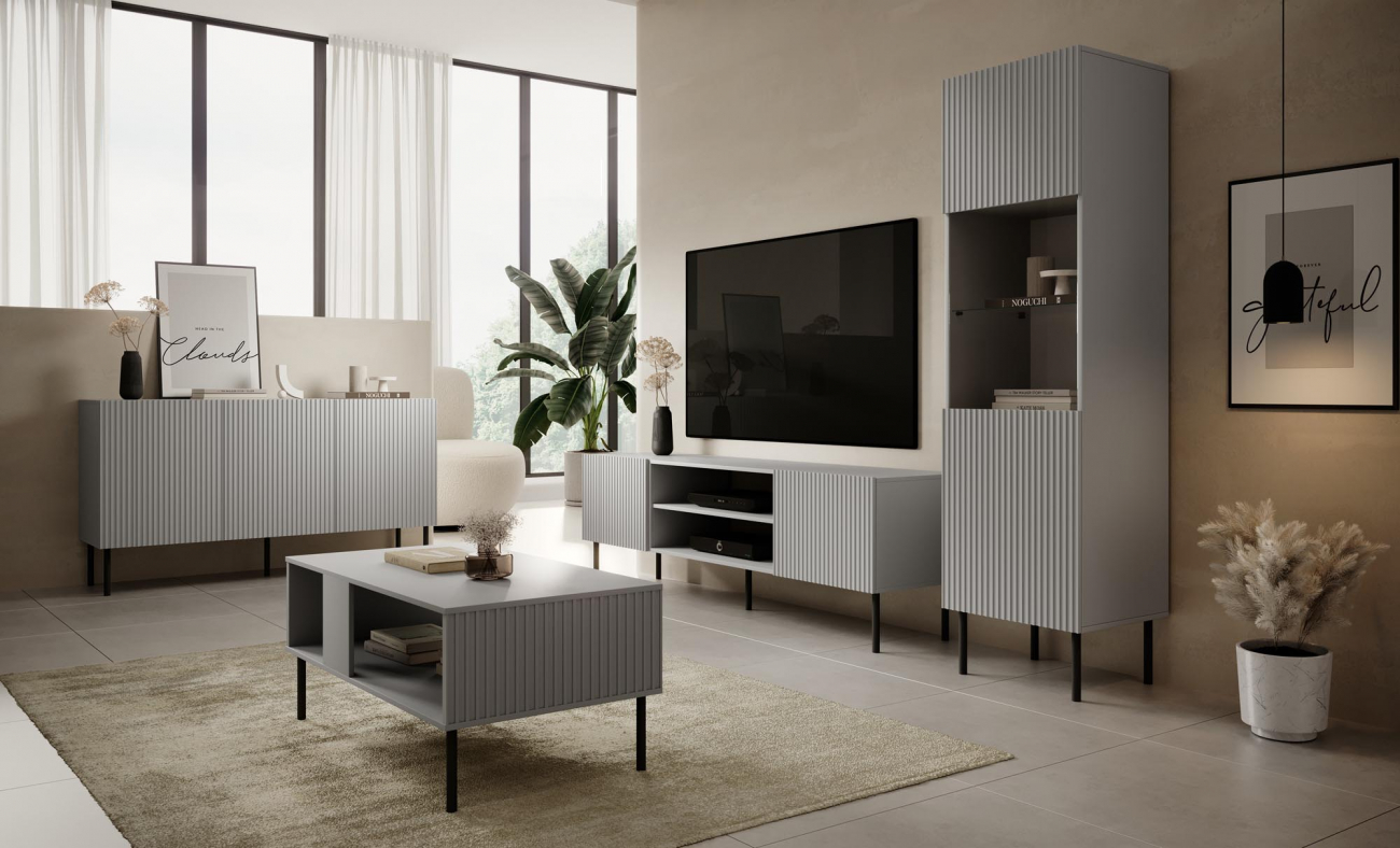 Dressoir 'Asensio' - Grijs