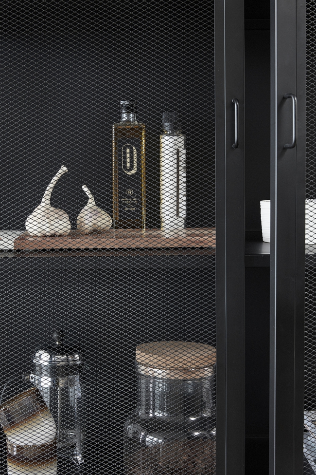 Wandplank 'Edge Double' - Zwart