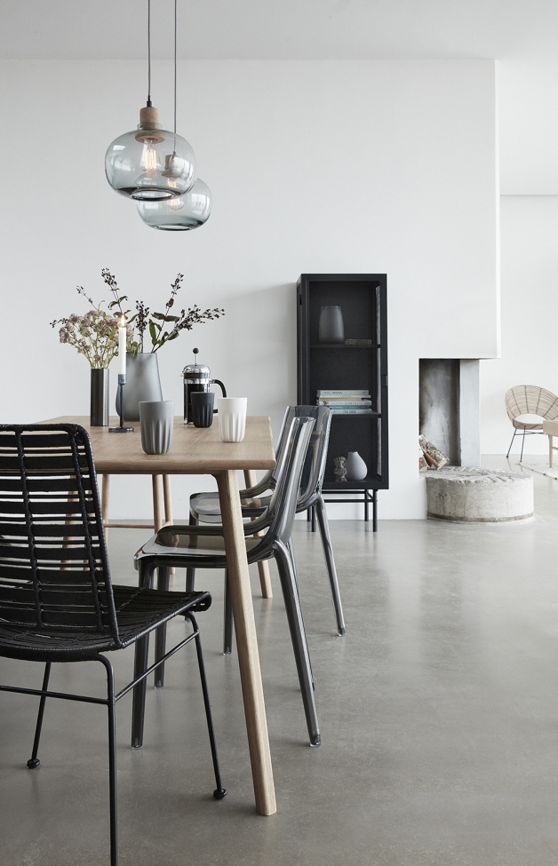 Wandplank 'Edge Single' - Zwart