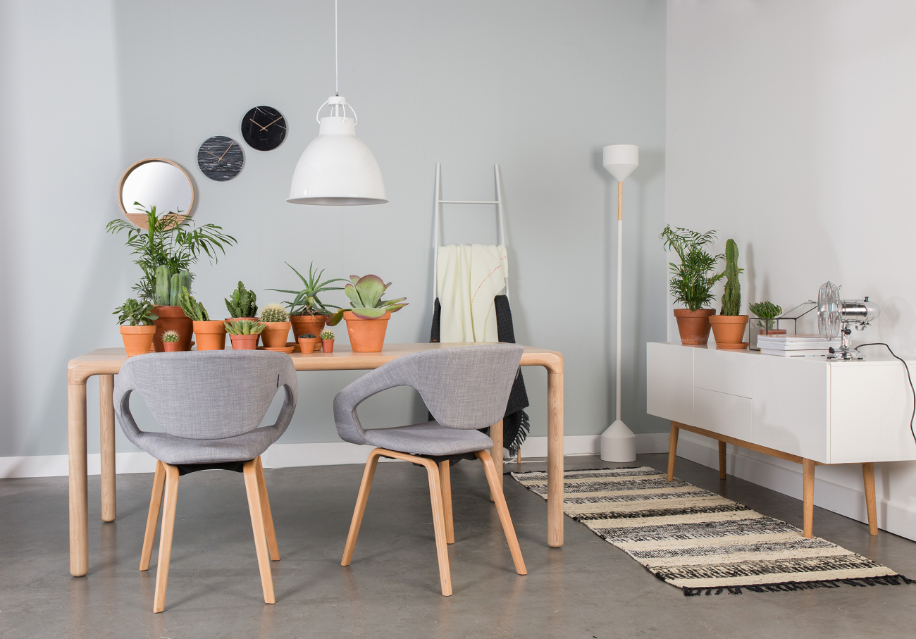 Tafel 'Storm' 180x90cm - Natuurlijk