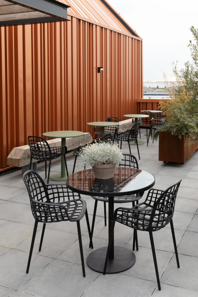 Bistro tafel 'Albert' - Zwart