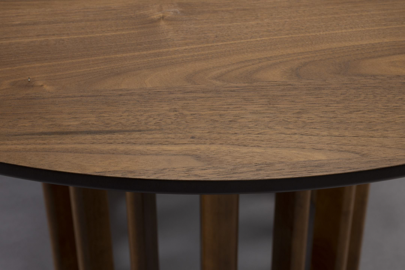 Tafel 'Barlet' Rond 120cm - Walnoot