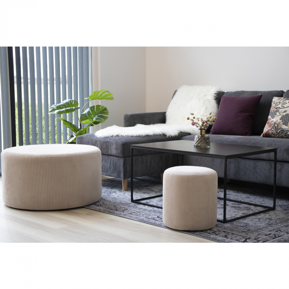 Salontafel 'Vita' - Zwart