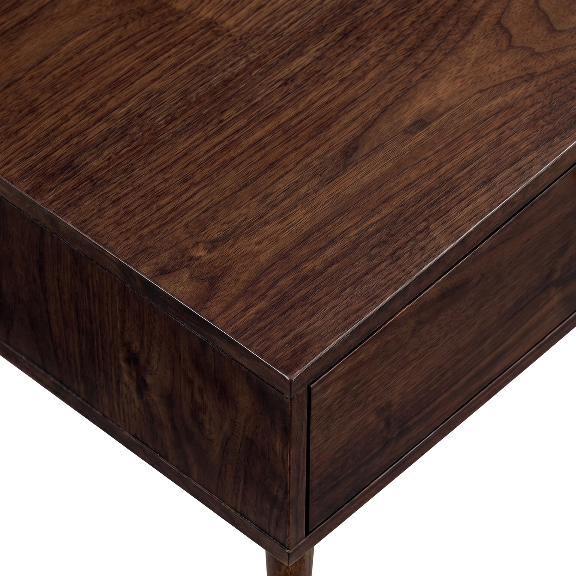 Salontafel 'Prime' - Walnoot/Messing