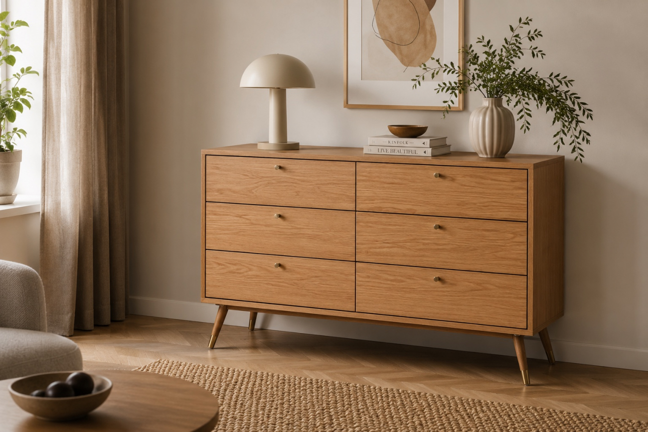 Lade 'Prime' 6 lades - Eiken