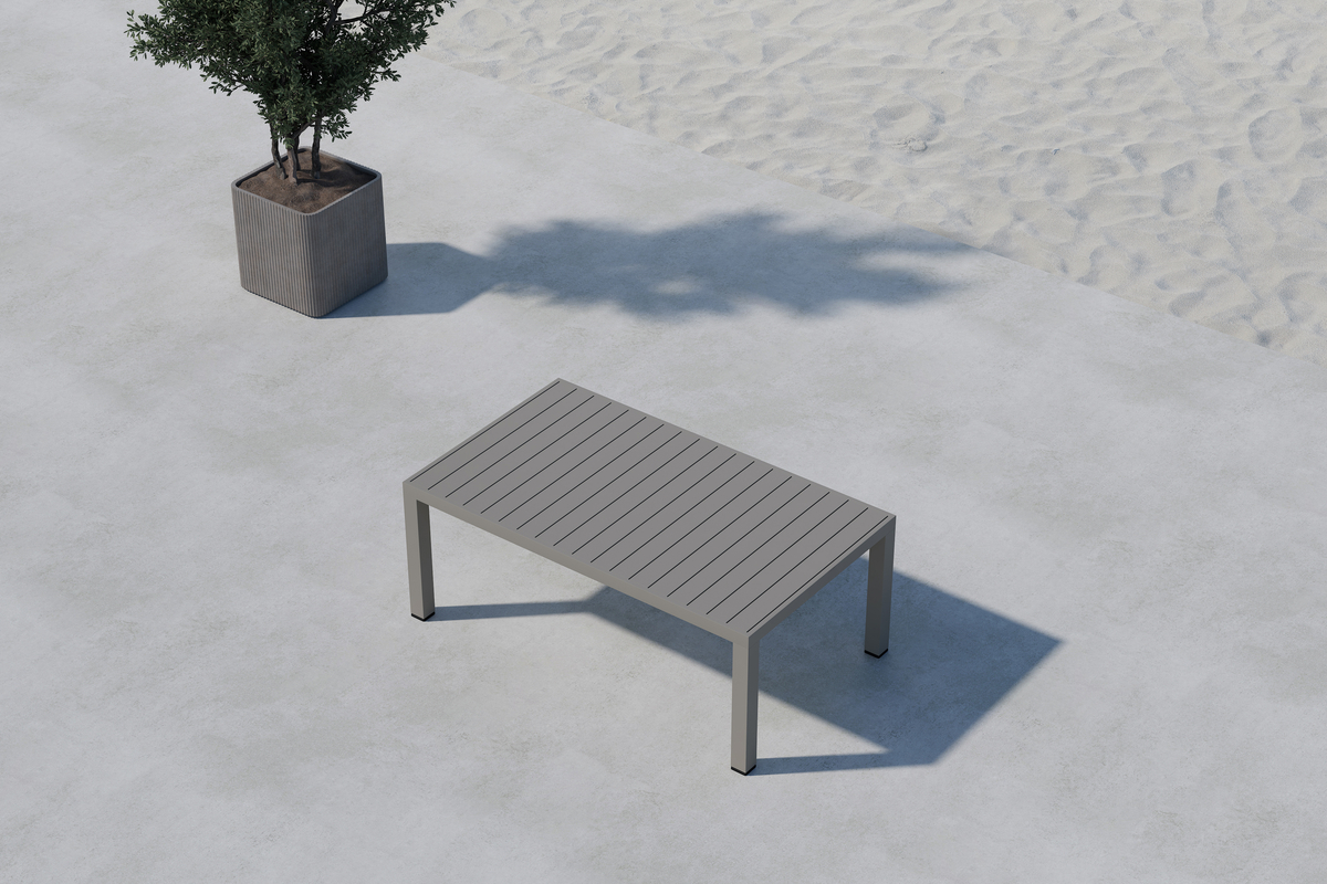 Tafel 'Capacabana' 120x45cm - Bruin