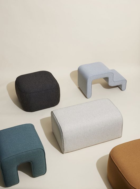 Poef 'Cube' - Bruin