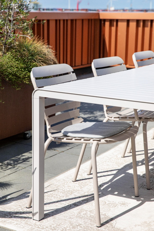 Tuin tafel 'Vondel' 214x97cm - Wit