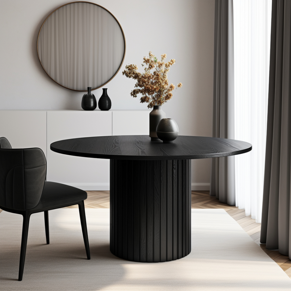 Eettafel 'Sierra' - Zwart