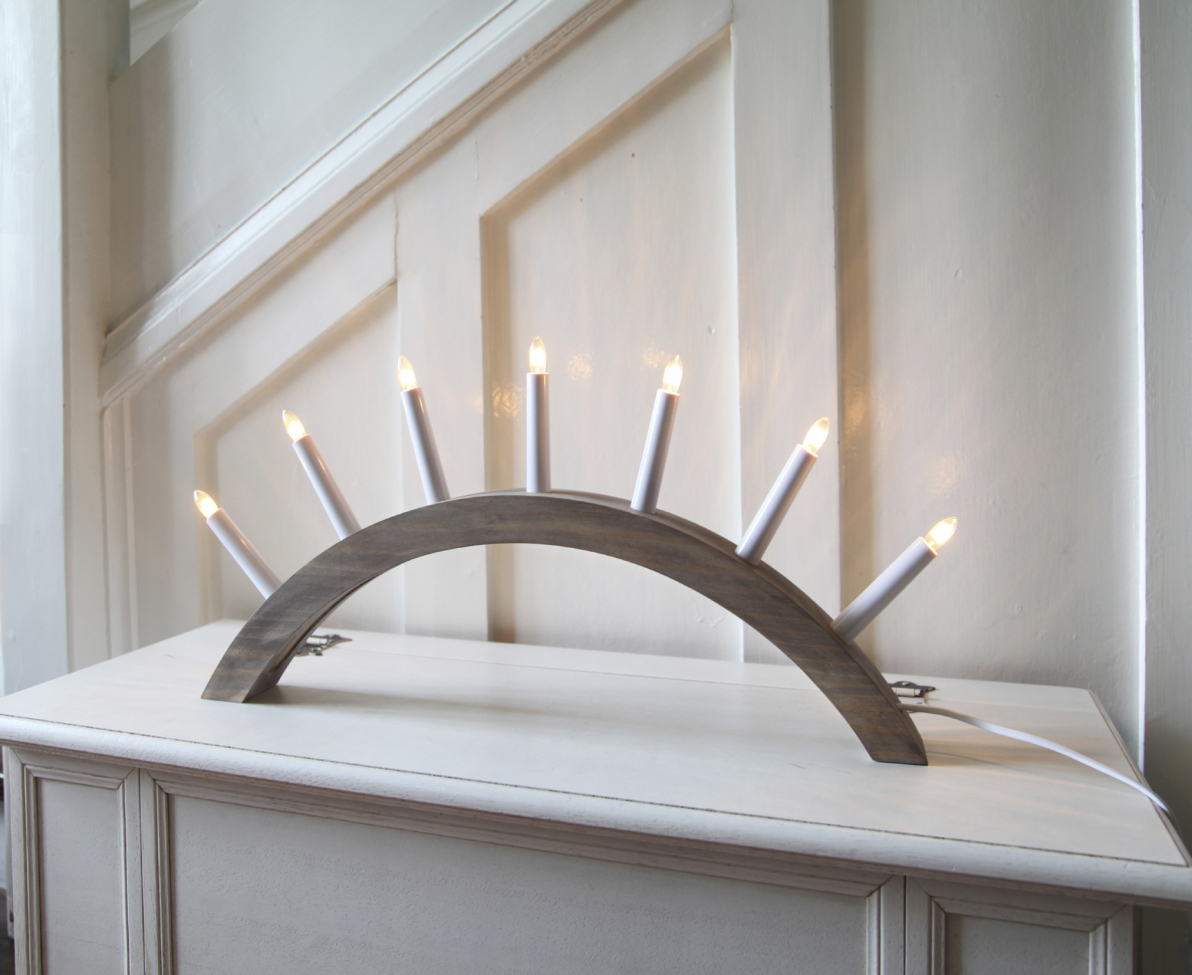 Adventskaarsenhouder 'Aura' - Hout