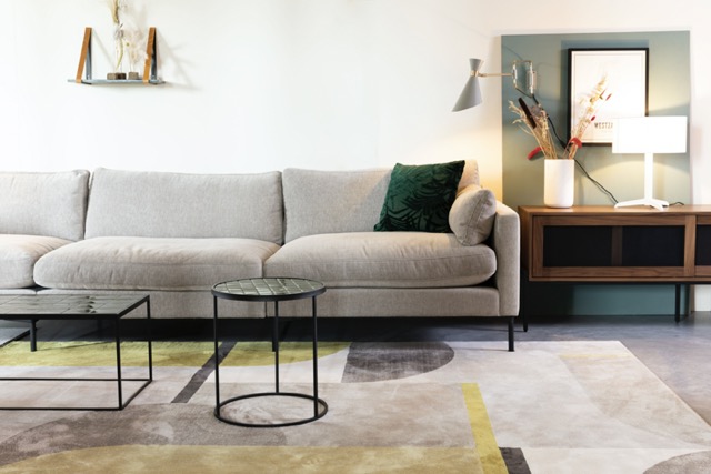 Salontafel 'Glazed' 43x93 - Groen