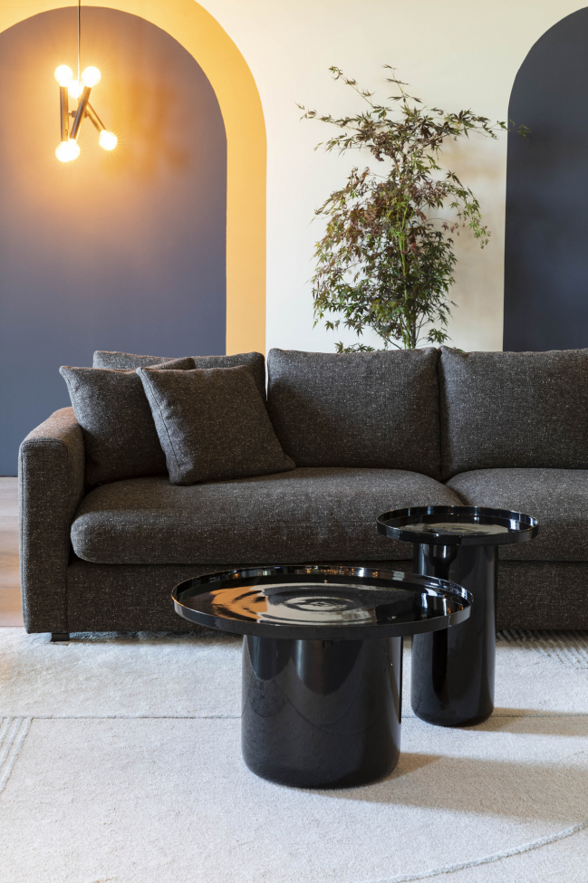 Salontafel 'Shiny Bomb' - Zwart