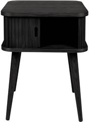 Bijzettafel/Slaapkamertafel 'Barbier' - Zwart