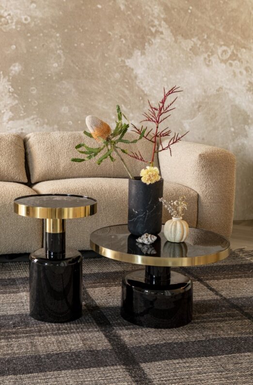 Bijzettafel 'Glam' - Zwart