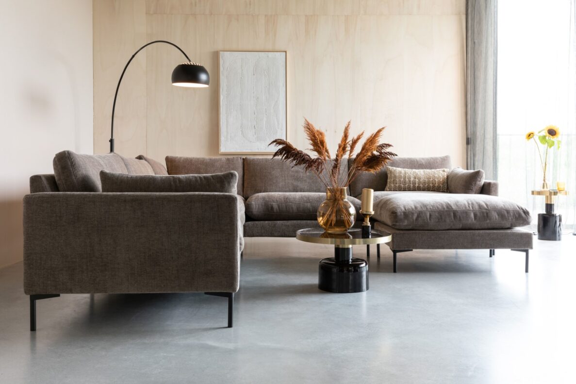 Bijzettafel 'Glam' - Zwart