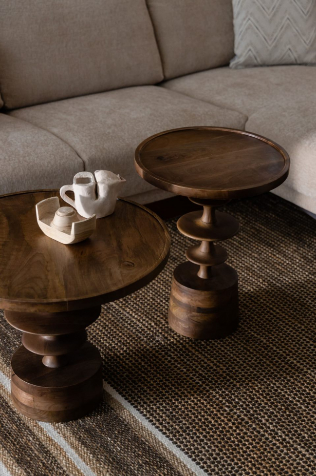 Salontafel 'Cath' - Walnoot